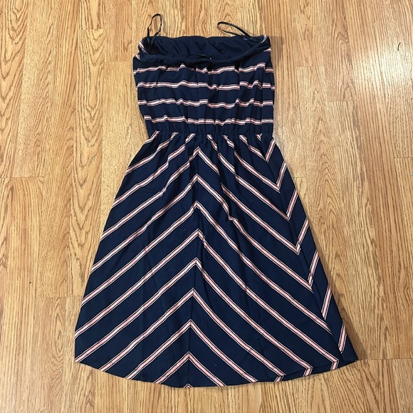 Gap Spring into Summer Strapless Dress, blue and pink - Picture 4 of 4
